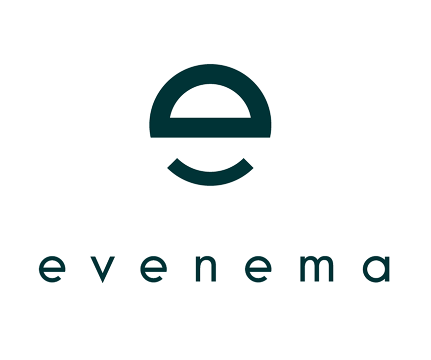 Logotyp firmy evenema