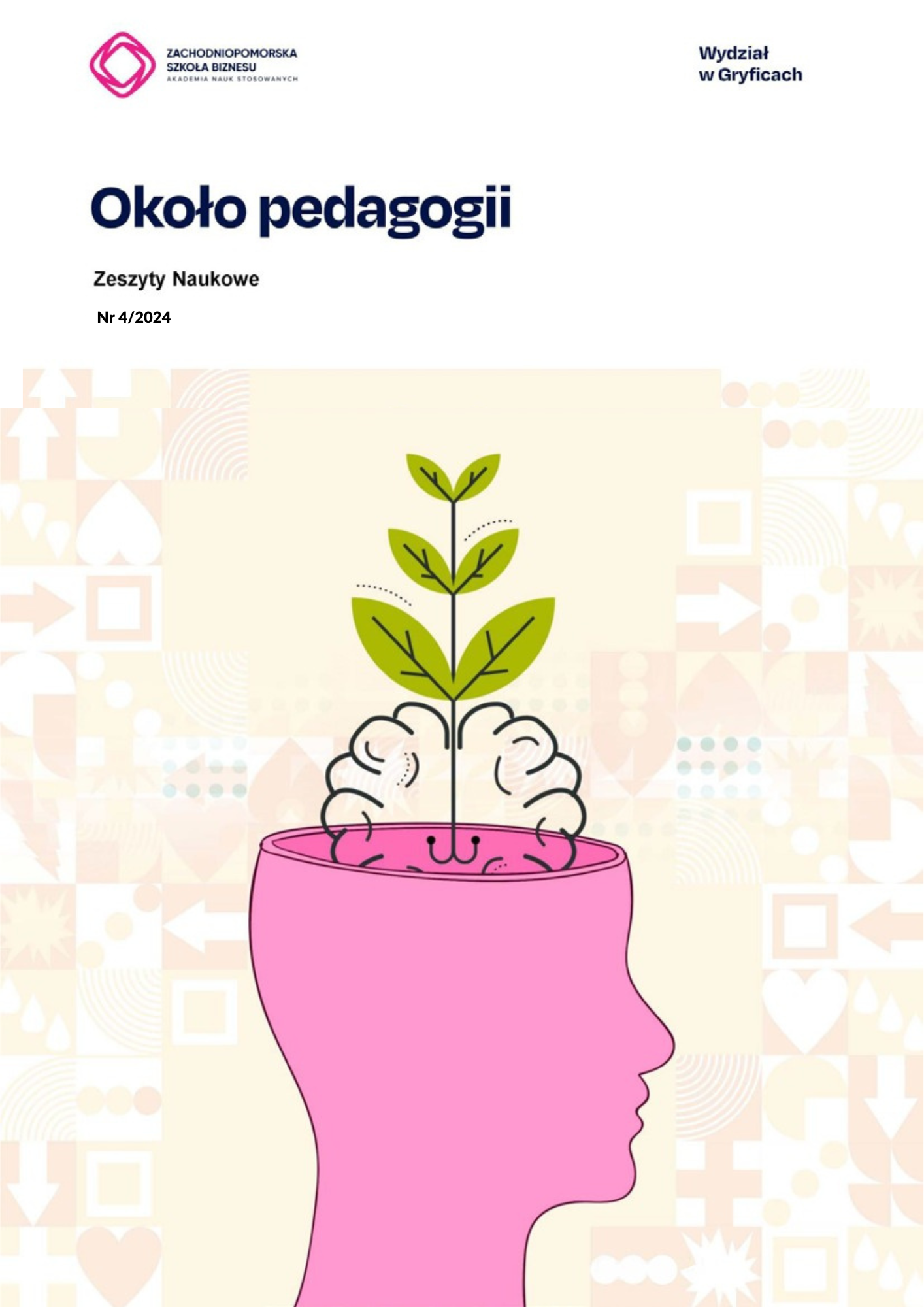 Okładka Około Pedagogii nr 4/2024