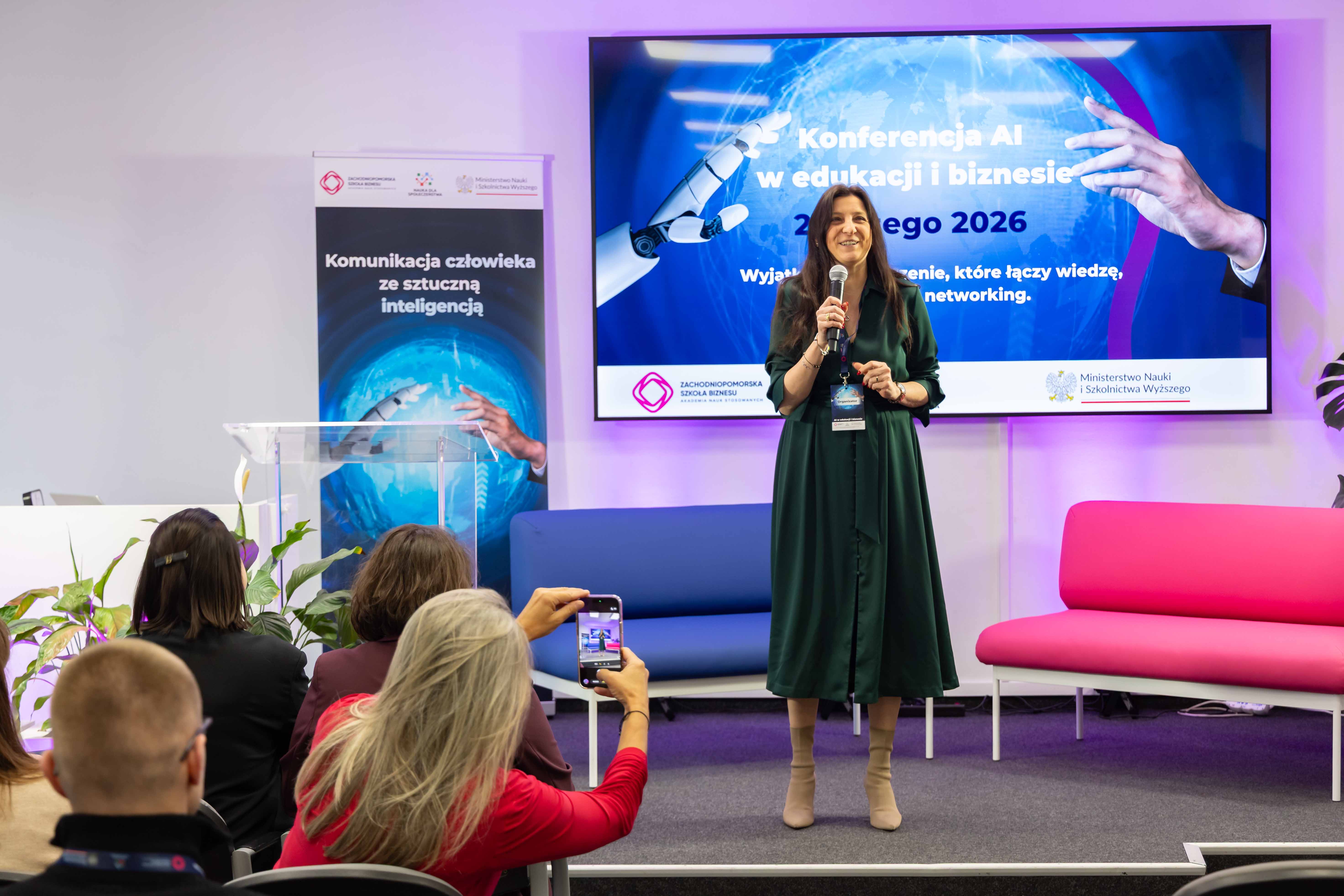 Wystąpienie Rektor ZPSB Justyny Osuch-Mallett