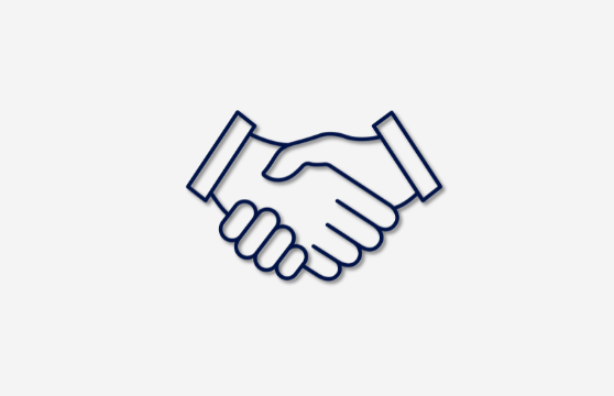 ikona uścisku dłoni