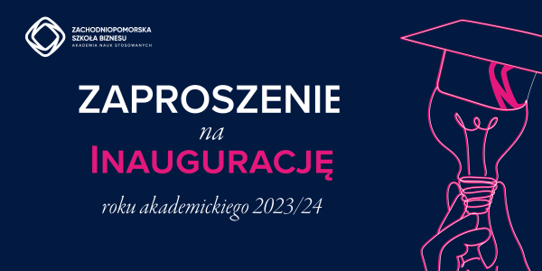 Zaproszenie na Inaugurację roku akademickiego 2023/24