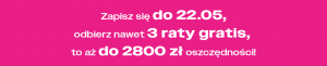 Studiuj taniej nawet o 2800 zł!